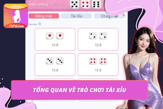 Tài Xỉu – Đỉnh Cao Cá Cược Xúc Xắc Trực Tuyến Uy Tín 2026 Giới thiệu tổng quan về tài xỉu tại MMLIVE
